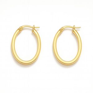 گوشواره پروفیل بیضی EA008