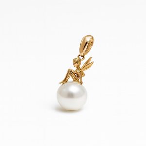 آویز فرشته همراه با مروارید P002