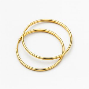 گوشواره حلقه بزرگ پروفیل EA012