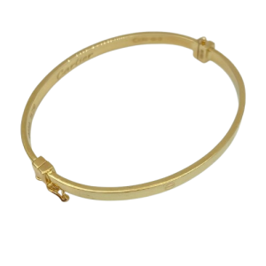 دستبند کارتیه لاو بچگانه زرد KB001