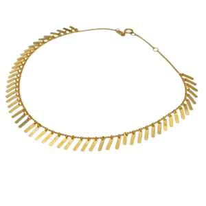 دستبند پولکی با آویز مستطیل BR003