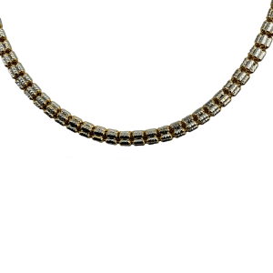 گردنبند بافت لوله یی فرانکو NC026