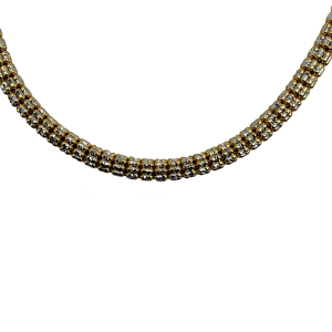 گردنبند بافت لوله یی فرانکو NC027