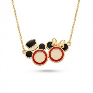 گردنبند میکی قرمز KN001