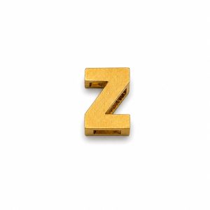 آویز طلا حرف Z زرد PD066
